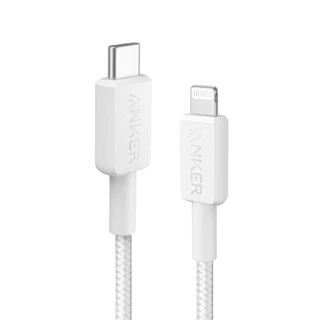 Anker 322 สายชาร์จเร็ว USB-C to Lightning Cable (90cm Braided) รองรับ Apple CarPlay