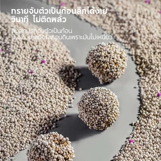 FOLOPETS ทรายแมว ครอกแมวเบนโทไนท์ กำจัดกลิ่นครอกแมว 9 กลิ่นเป็นตัวเลือก ลาเวนเดอร์ ทรายแมวผสม 5L/10L ลิตร ทรายแมวพองตัว