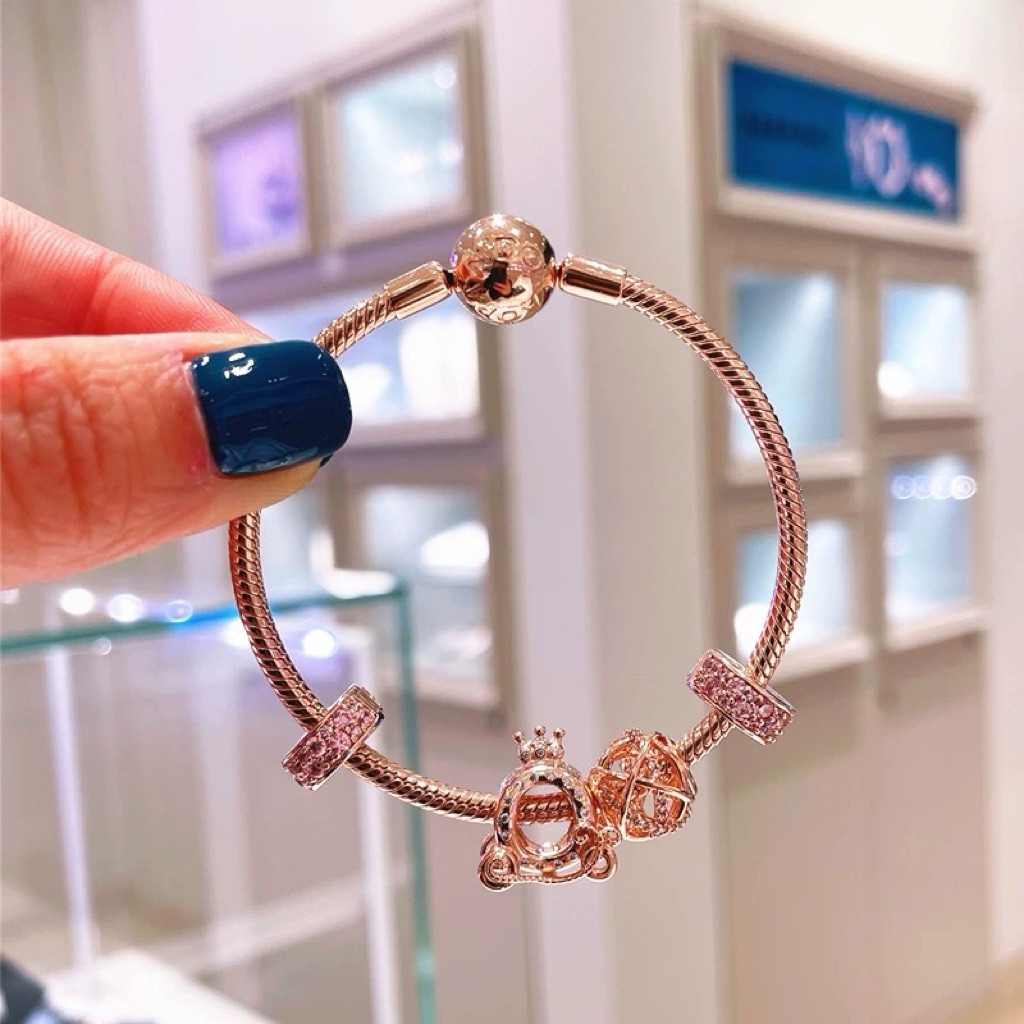 (ของแท้100%）แถมกล่อง ชุดสร้อยข้อมือคู่รักกาแล็กซี ของขวัญวันเกิดสำหรับแฟนสาว