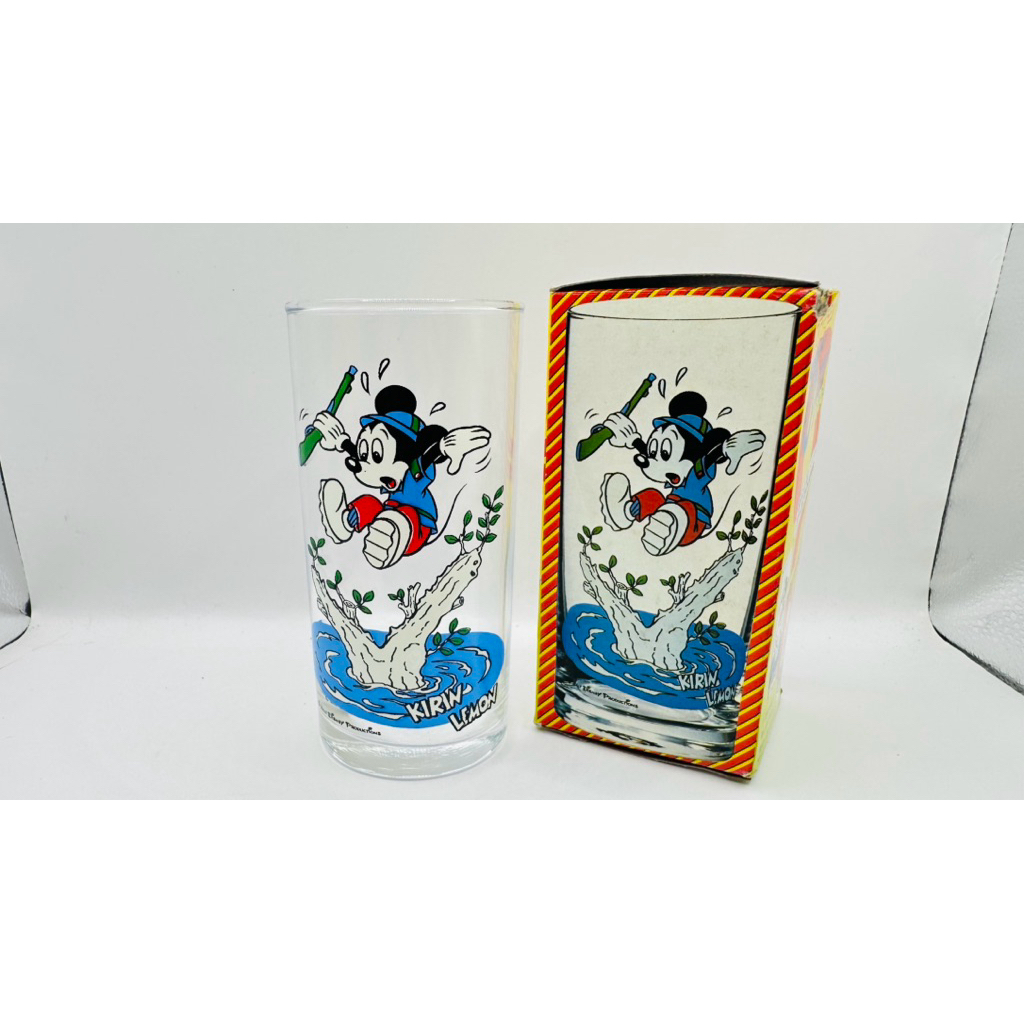 แก้ว Kirin Lemon Disney Mickey Mouse glass