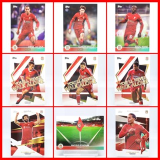การ์ดบอล ลิเวอร์พูล 2021-22 Topps Liverpool Team Set