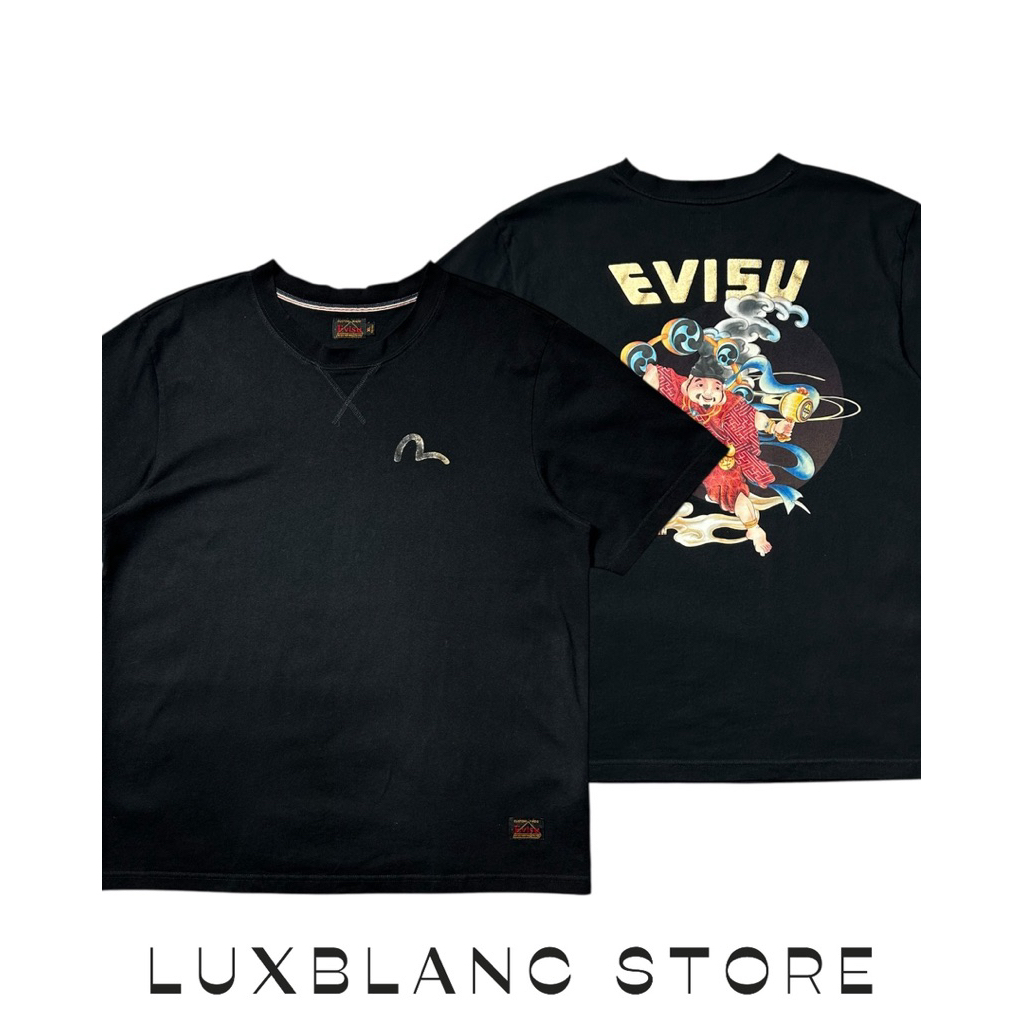 EVISU เสื้อยืดมือสอง