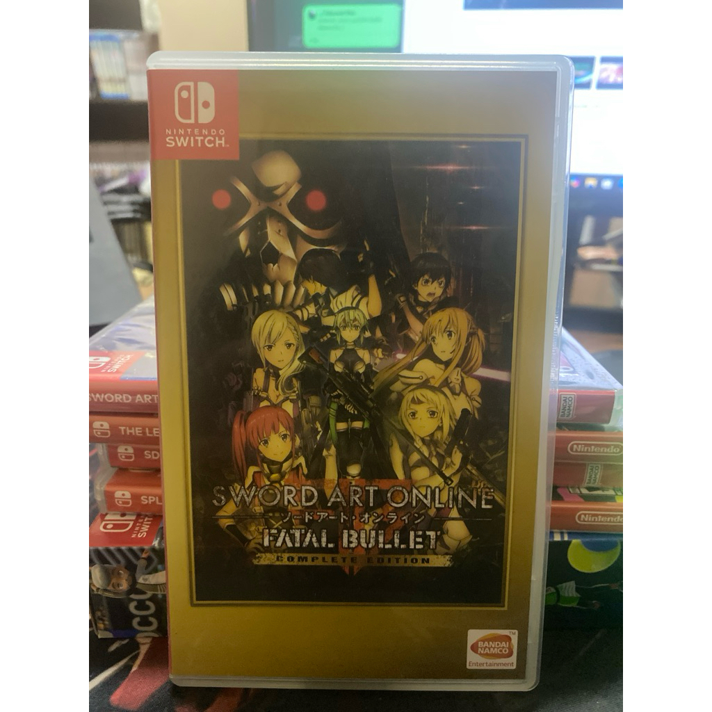 nintendo switch sword art online fatal bullet มือ 2