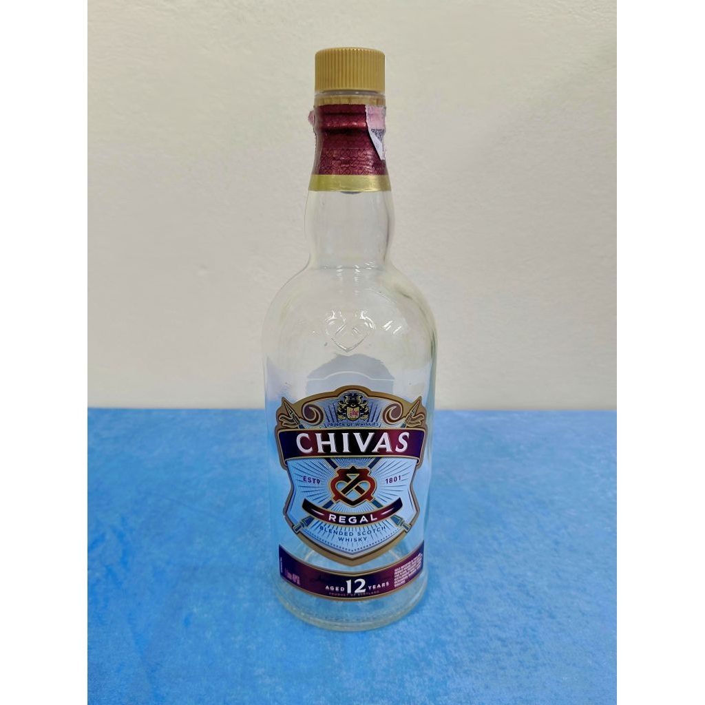 🟣 ขวดเปล่า Chivas Regal 12 Years 1L 🟣