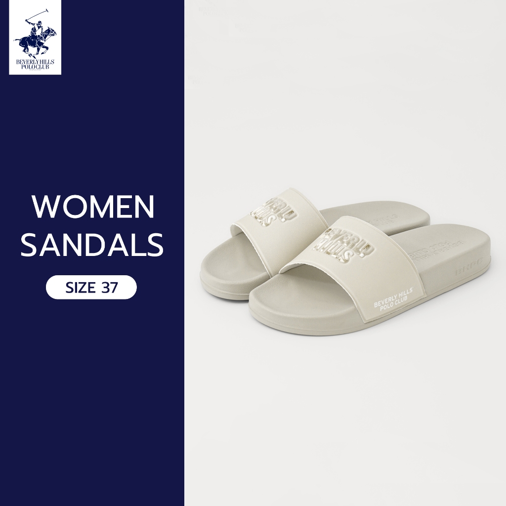 BEVERLY HILLS POLO CLUB รองเท้าแตะสวม สำหรับคุณผู้หญิง เบอร์ 37