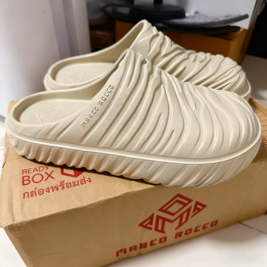 Marco Rocco รองเท้าแตะผู้หญิงผู้ชาย รองเท้าหัวโตแฟชั่น EVA น้ำหนักเบา กันลื่น พื้นนุ่มใส่สบาย MR8025 - รูปที่ 6