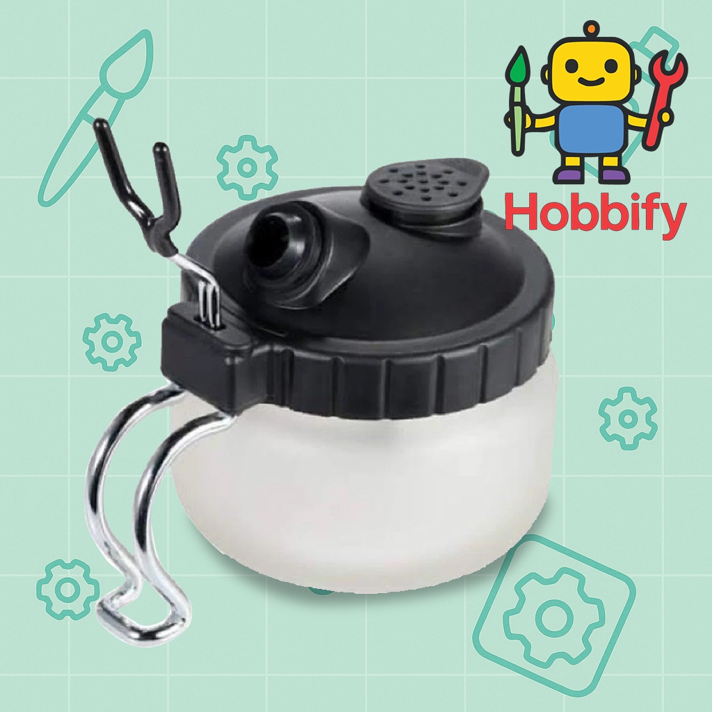 💨 ถ้วยล้างแอร์บรัช กระบอกดักล้างสีแอร์บรัช / Airbrush Cleaning Pot! 🧴