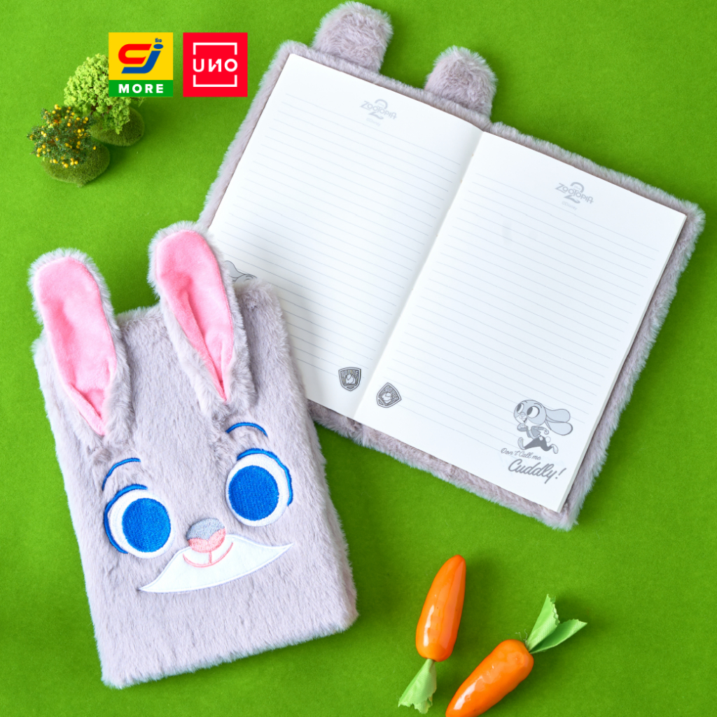 UNO สมุดปกขน A5 Zootopia ลิขสิทธิ์แท้