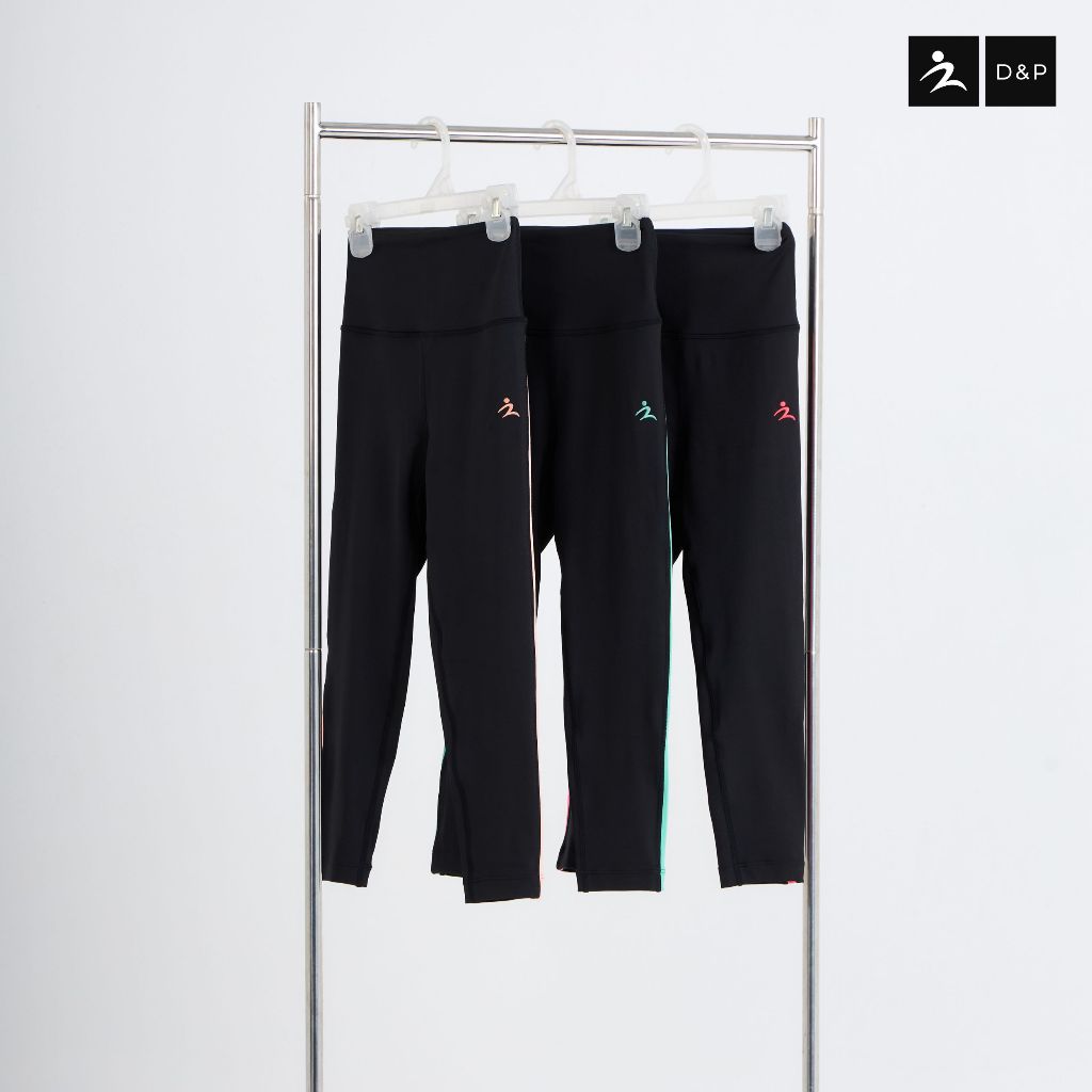 D&P Sport Capris | Clearance | D-2714 กางเกงเลกกิ้ง 5 ส่วน เอวสูง เก็บพุงยกสะโพก