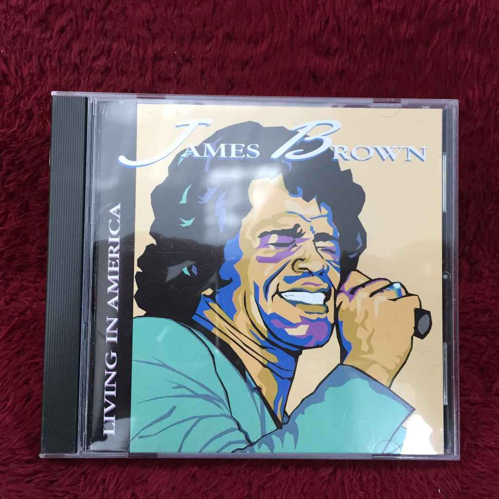 CD James Brown Living in America สภาพตามรูปปก DA133-160