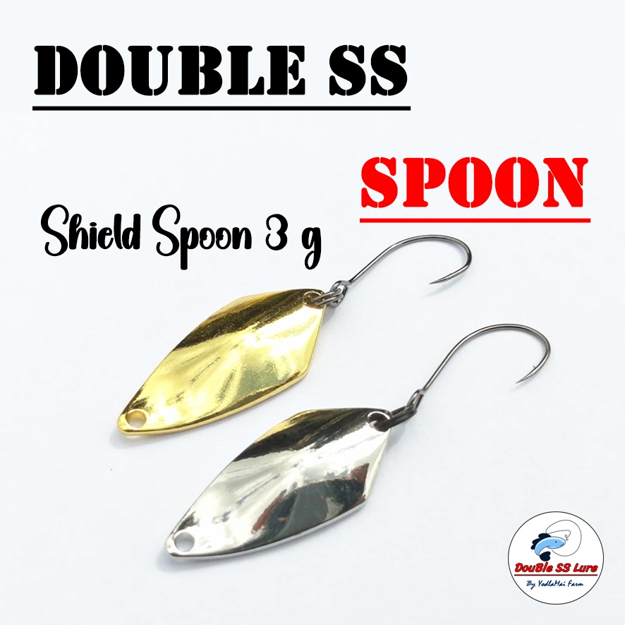 ไมโครสปูน ทรงโล่ 3 กรัม Double SS Spoon