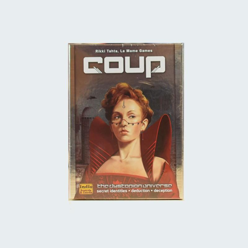 Coup Board Game (ภาษาอังกฤษ) - บอร์ดเกม เกมโค่นอำนาจ
