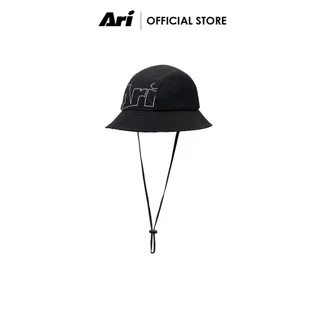 ARI ADEPT ORBITZ RUNNING BUCKET HAT - BLACK (AHW1654-01) หมวก อาริ ORBITZ RUNNING BUCKET สีดำ