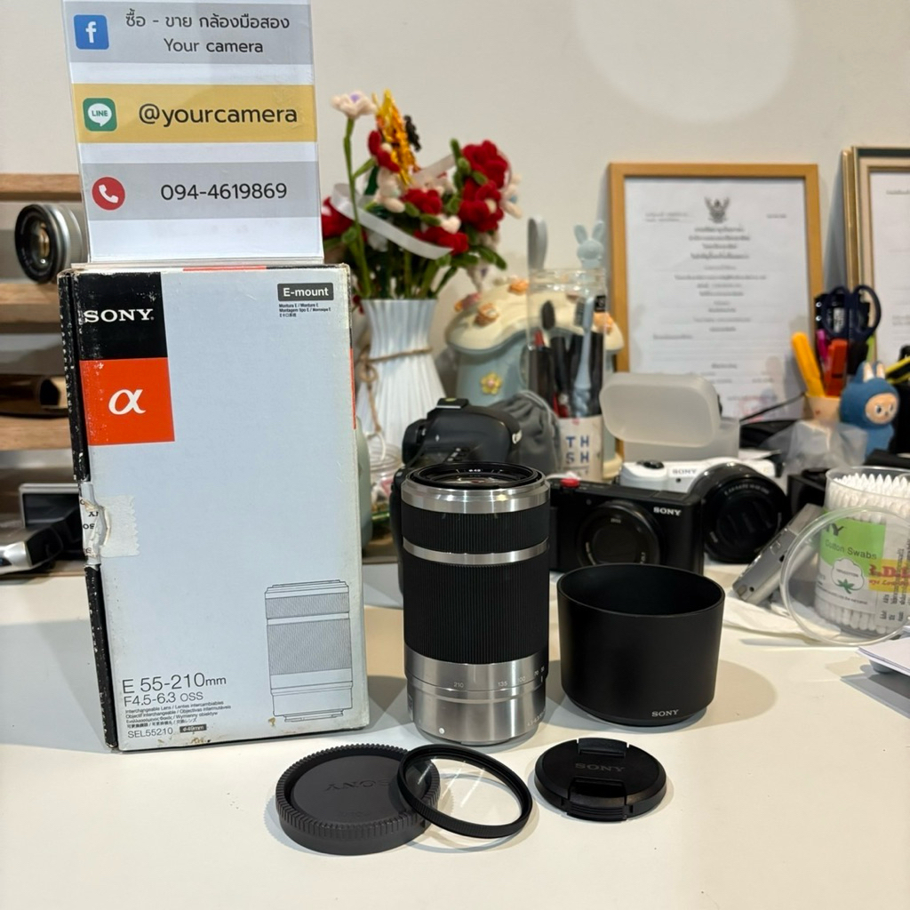 Lens Sony 55-210mm (พร้อมส่ง)