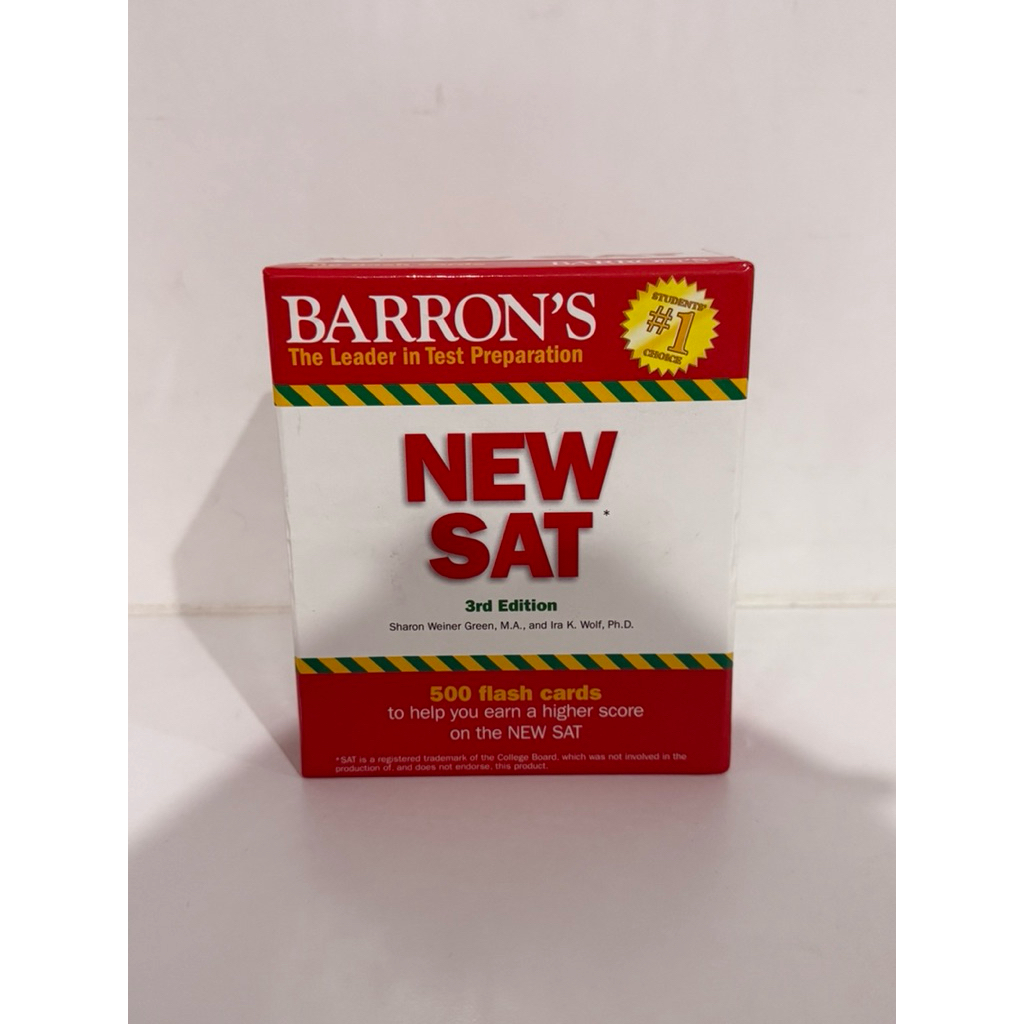 SAT Flashcard (Barron's)