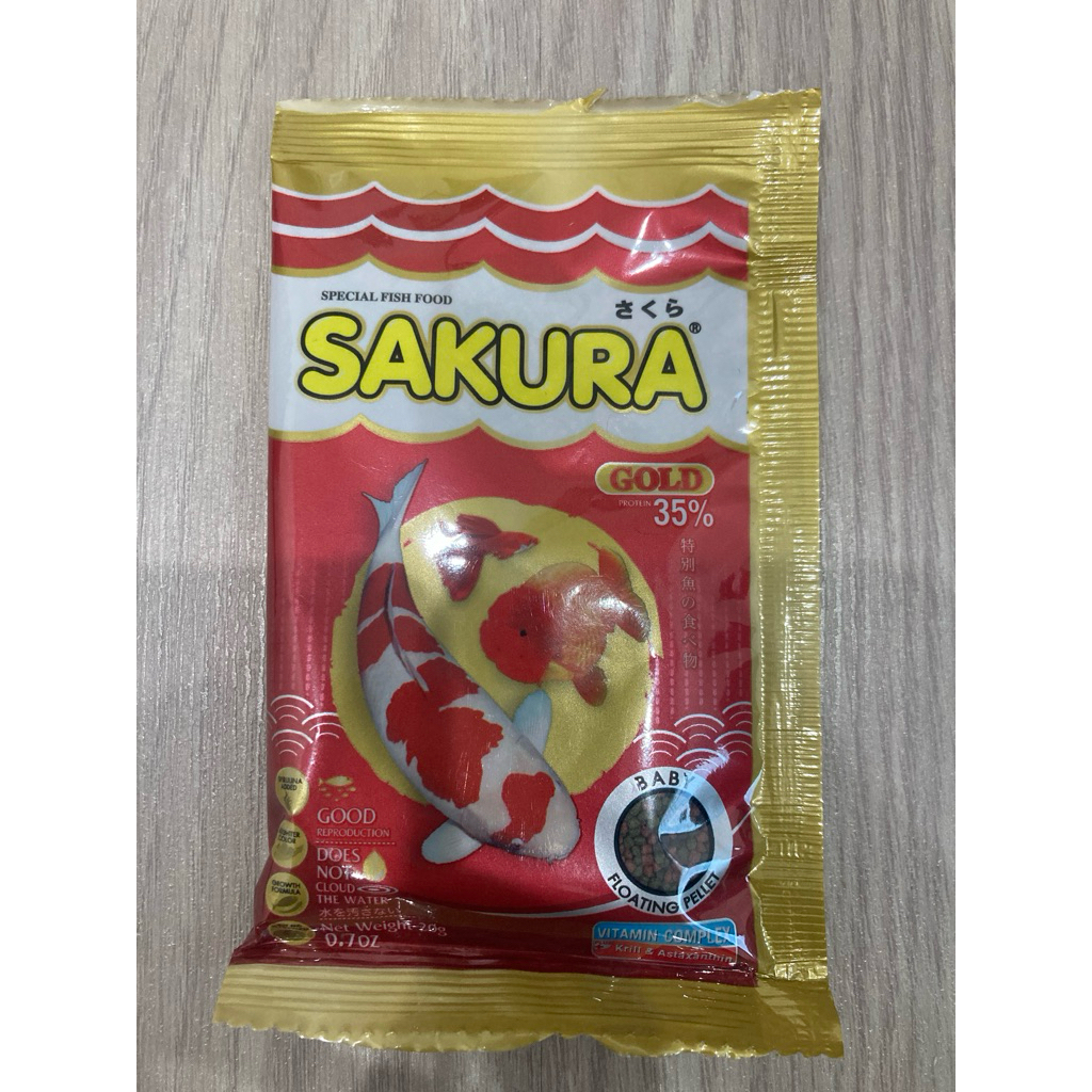 อาหารปลา Sakura ขนาด 20 g