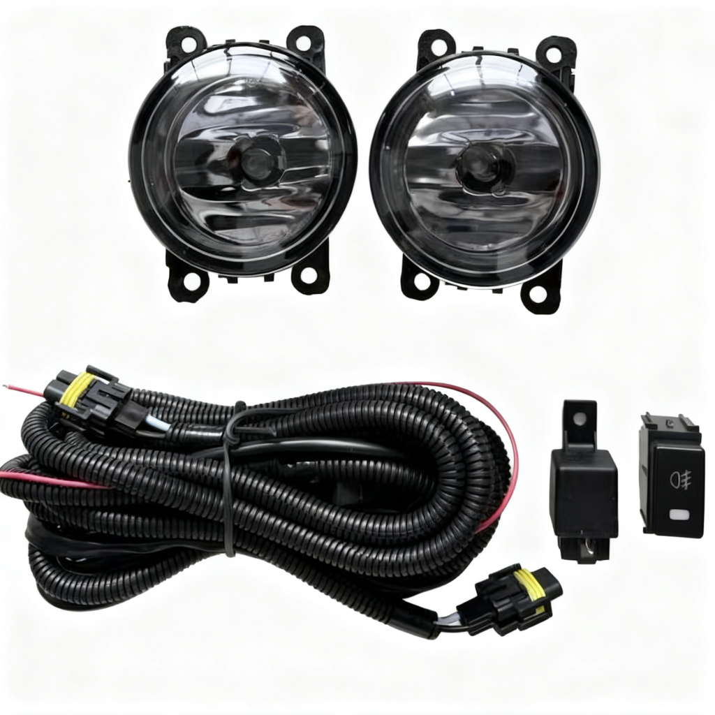 1 คู่ DLAA สําหรับ Mitsubishi Triton L200 2009-2013 ด้านหน้าหมอกไฟจัดแต่งทรงผมรถ Spot Light หมอกโคมไฟพร้อมสวิตช์ - รูปที่ 2