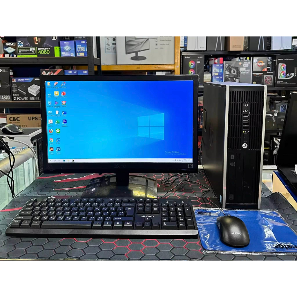 DELL/HP CORE I3 / RAM4GB / HDD250-320GB /จอ19นิ้ว ครบชุดพร้อมใช้ / พร้อมเม้าส์คีย์บอร์ด  คอมพิวเตอร์