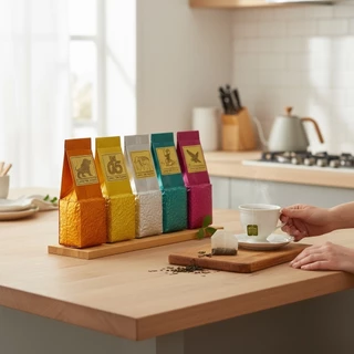 🍃 ยอดใบชา ตรา Lanna Teahouse 🍃 ขนาด 200 กรัม 🍃 ยอดคู่ 3 🍃
