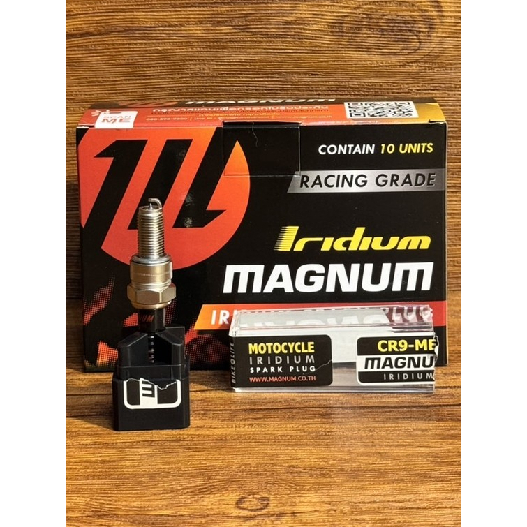 หัวเทียนเข็ม MAGNUM อิลิเดี่ยม Kawasaki NINJA250/300/Z300/ER6N/Z650,Z800,VERSYS650