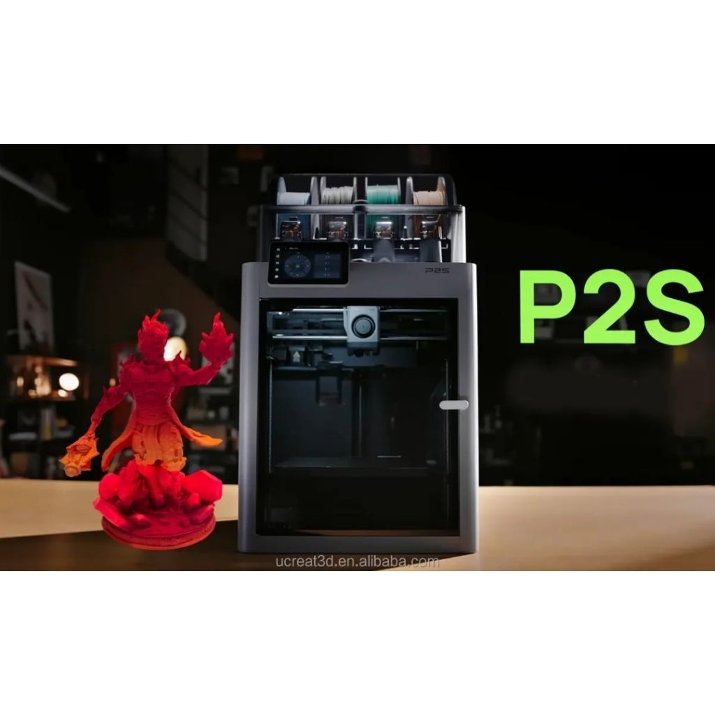 เครื่องพิมพ์สามมิติ Bambulab P2S งานโกลบอล รุ่นใหม่ล่าสุด รับประกันอะไหล่1ปี