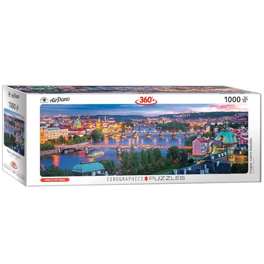 EUROGRAPHICS: PRAGUE, CZECH REPUBLIC (Panoramic) (1000 Pieces) [Jigsaw Puzzle]