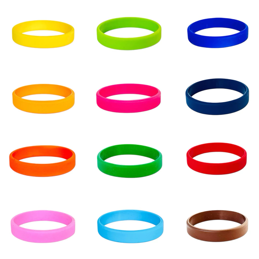 wristband ⋯ ริสแบนด์ สีล้วน เส้นเปล่า ♡