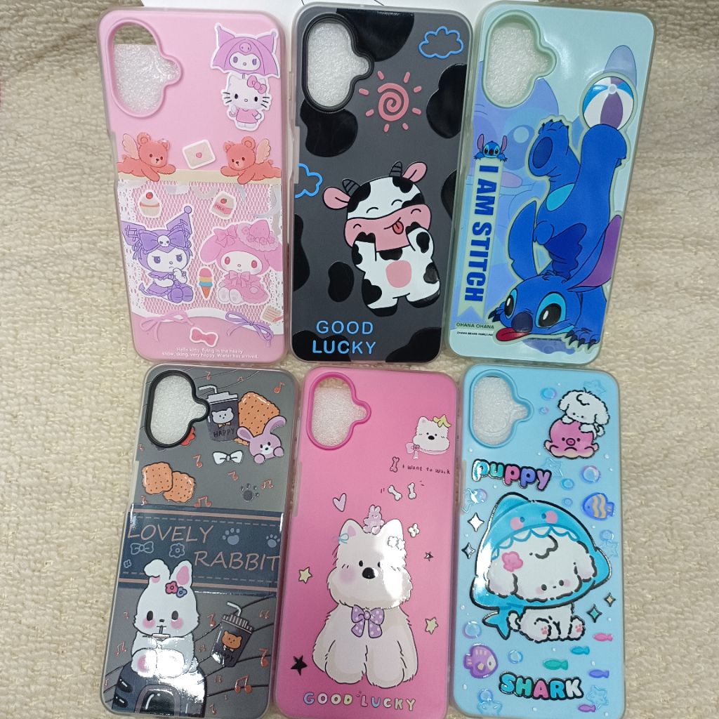 เคสมือถือ สำหรับ SAMSUNG A07 งานขอบนิ่มหลังแข็ง2ชั้น กันกระแทกลายการ์ตูน เปิดเลนส์กล้อง สินค้าพร้อมส่งจากไทย