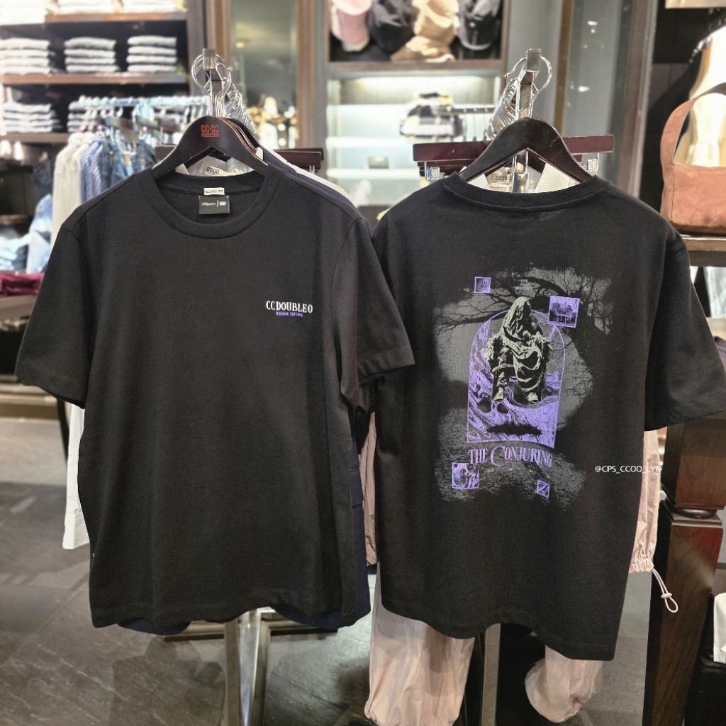 🛍 เสื้อยืด CC DOUBLE O CCOO ผู้ชาย คอลใหม่ล่าสุด ของแท้💯% จัดส่งพร้อมถุงShop