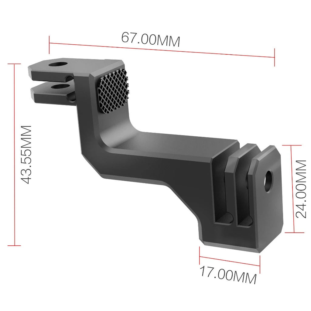 ขายึด Gopro เม้าท์ขาแปลงเป็นแนวตั้งสำหรับ Gopro / DJI Osmo action ตัวแปลงแนวตั้ง Vertical Mount thumbnail 10