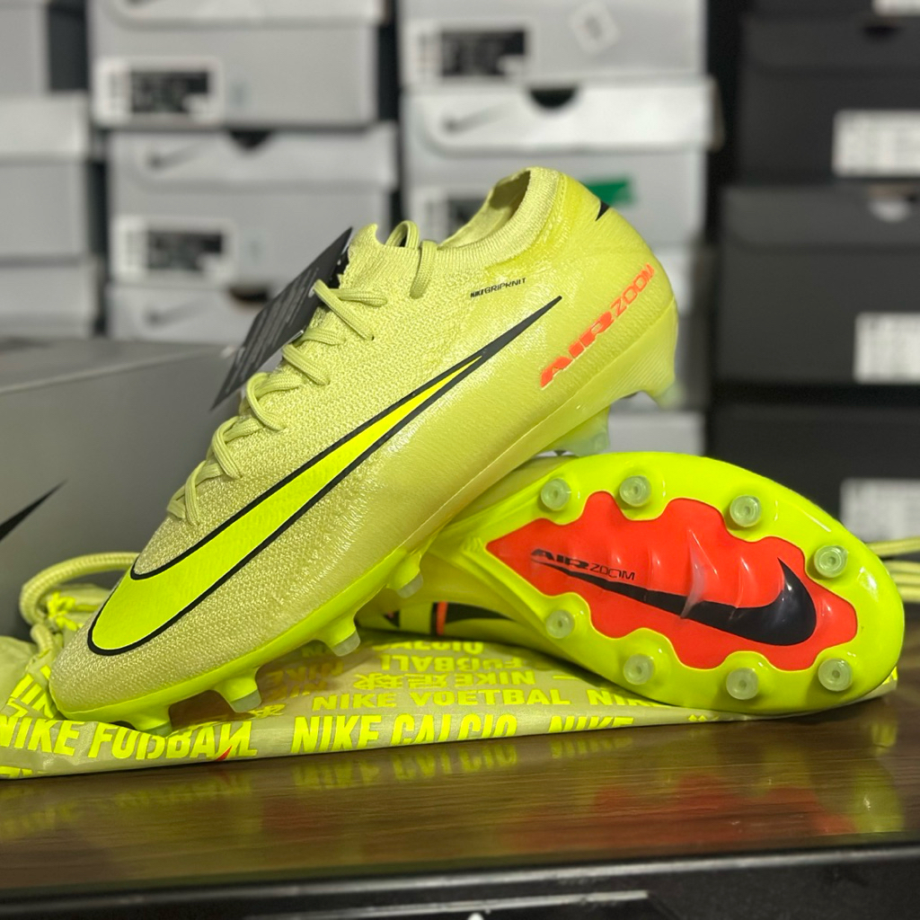 Nike Mercurial Vapor 16 AG “Max Voltage Pack” ตัวท็อป สีใหม่ล่าสุดของแท้100% 💚