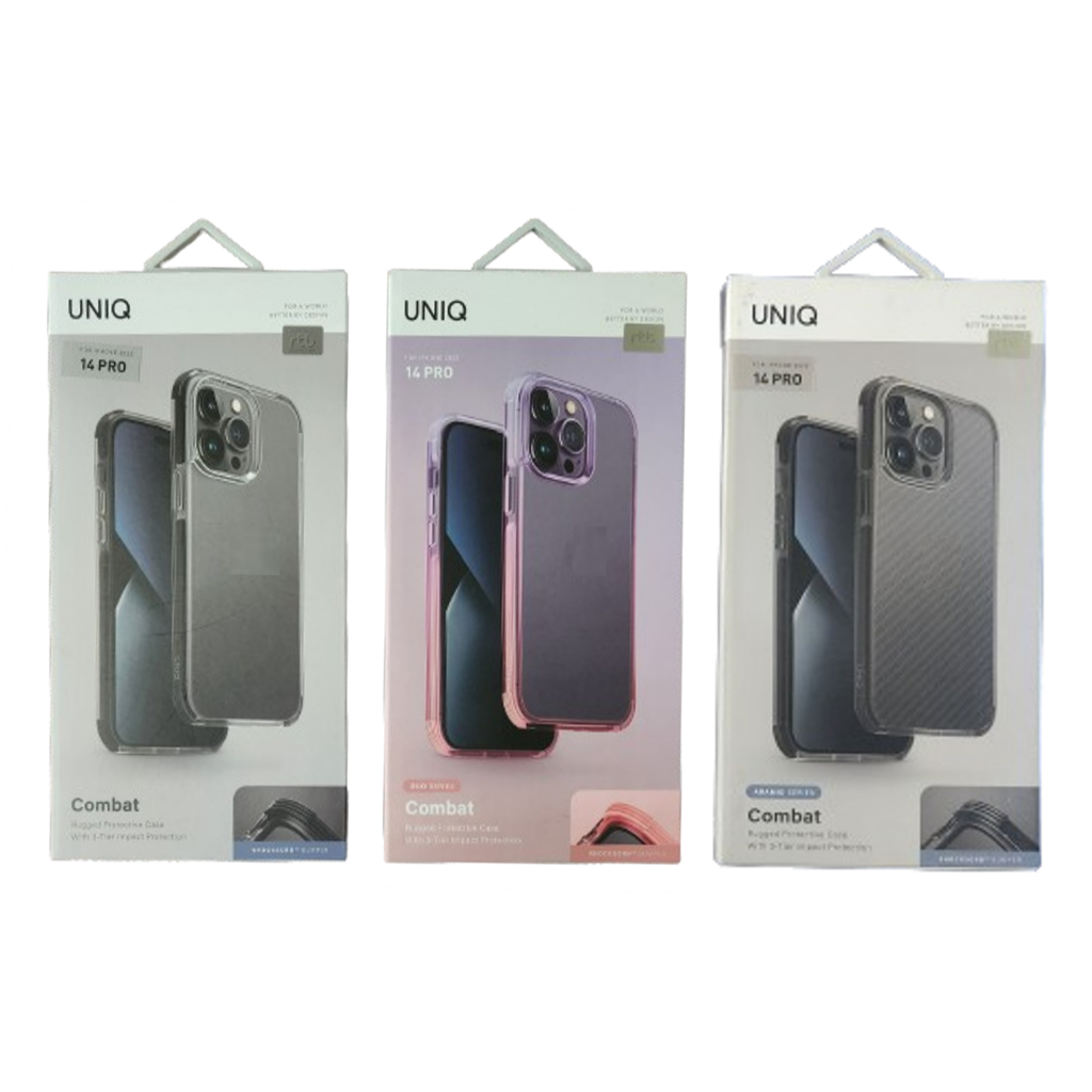 เคสสำหรับ iPhone 14 Pro ยี่ห้อ Uniq รุ่น Combat มี 4 แบบ ราคา ถูกที่สุด ดีลบีเคเค