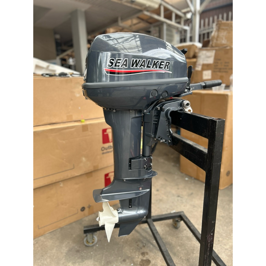 เครื่องเรือ Sea Walker 15 แรงม้า 2 จังหวะ หาง17 รุ่น 63v