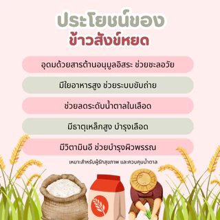 ข้าวสังข์หยด พัทลุงแท้ 100% ขนาด 1 กก. สุญญากาศ | ข้าวกล้องสังข์หยด ข้าวสุขภาพ | ข้าวเพชรกมล
