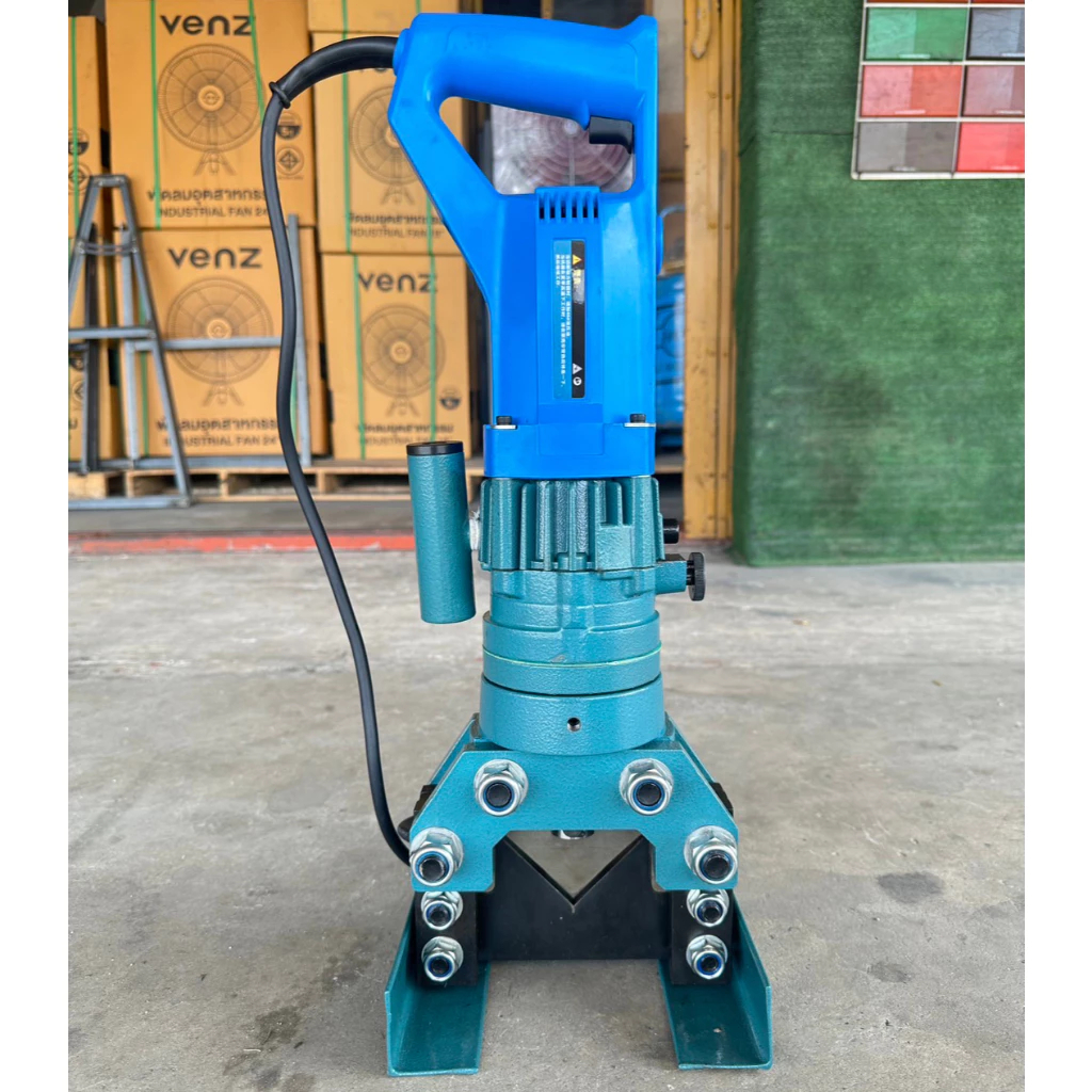 เครื่องตัดไฮดรอลิค ตัดเหล็กฉาก ตัดเหล็กรางน้ำ MH-60 1800W การแปรรูปเหล็กส่งฟรี