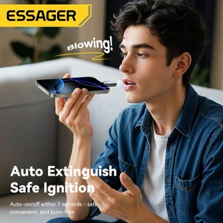 Essager Type C OTG Aluminum Lighter Electronic Cigarette Lighter
