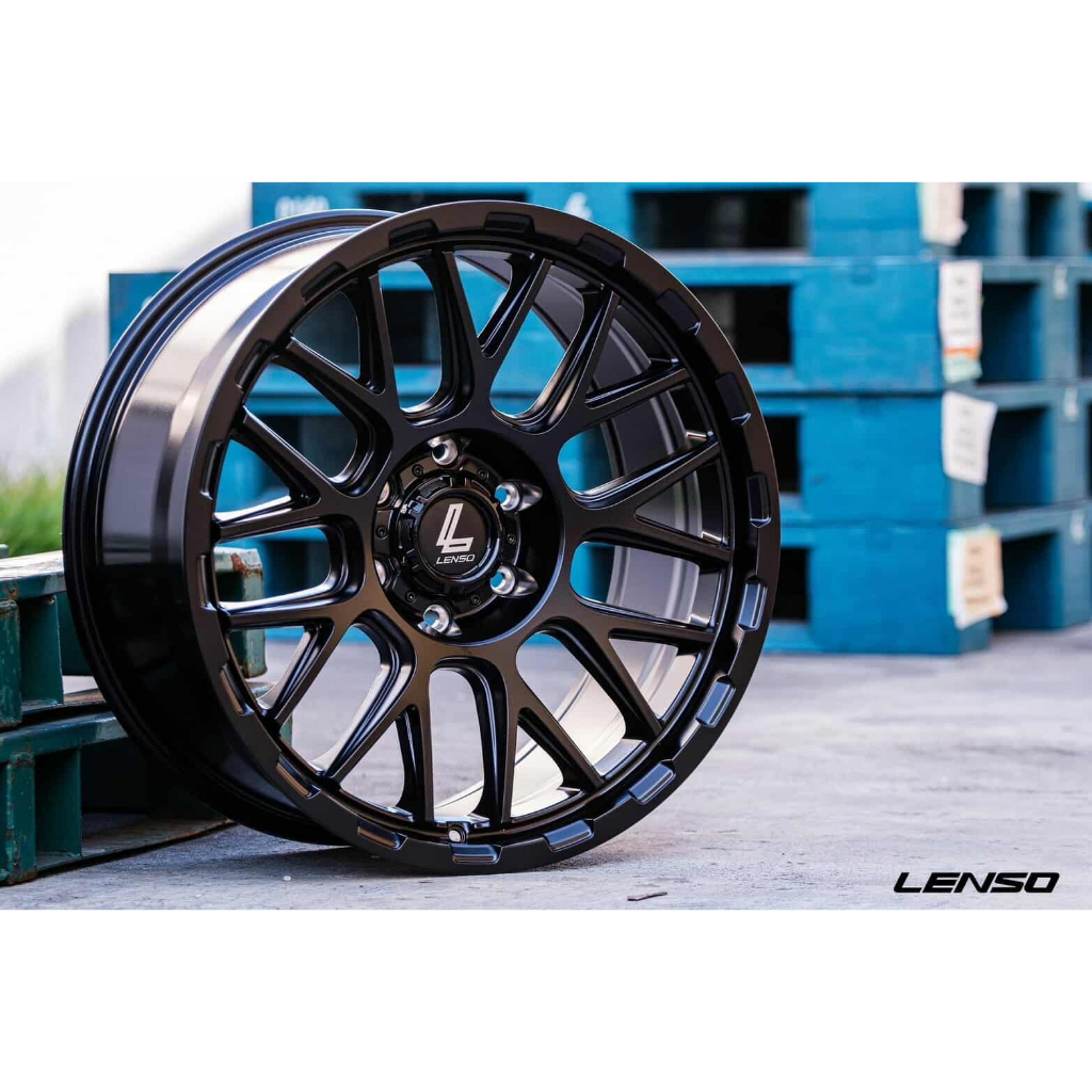 ล้อแม็กซ์ Lenso Max CEZAR ขอบ20นิ้ว 6รู139 สีดำด้าน กว้าง9นิ้ว Offset18