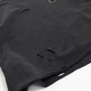 URTHE - เสื้อสเวตเตอร์ เเต่งขาด Oversize รุ่น TROUBLE PAWS SWEATER (SUPER BOSS Series)