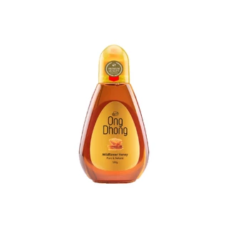 Ong Dhong wildflower honey อองตอง น้ำผึ้งดอกไม้ป่า ขวดบีบ 500 กรัม