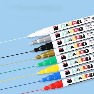 ปากกาเขียนยาง Paint 1.0MM ปากกา​เขียนล้อรถยนต์ ผ้าใบ ทะเบียนรถ กระจก พลาสติก กระเบื้อง PU รองเท้า ไม้ ผ้าและและอื่นๆ