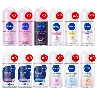 [สินค้าขายดี]นีเวีย โรลออน สำหรับผู้หญิง 50 มล. DEO WOMEN 50 ml. 3pcs NIVEA