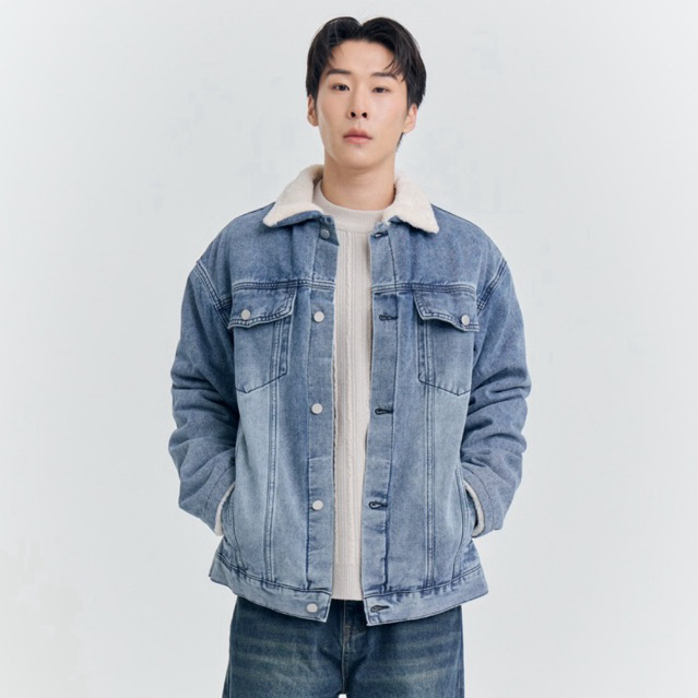 [umore.edition] ✨ Frank Woolen Denim Jacket ผ้ายีนส์คุณภาพดี อยู่ทรง ทรงสวย ไม่ต้องรีด