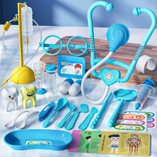 COD ชุดของเล่นหมอพยาบาล ของเล่นเด็กแพทย์ ของเล่นเด็ก Doctor Set Toys แกล้งทำเป็นของเล่นหมอ