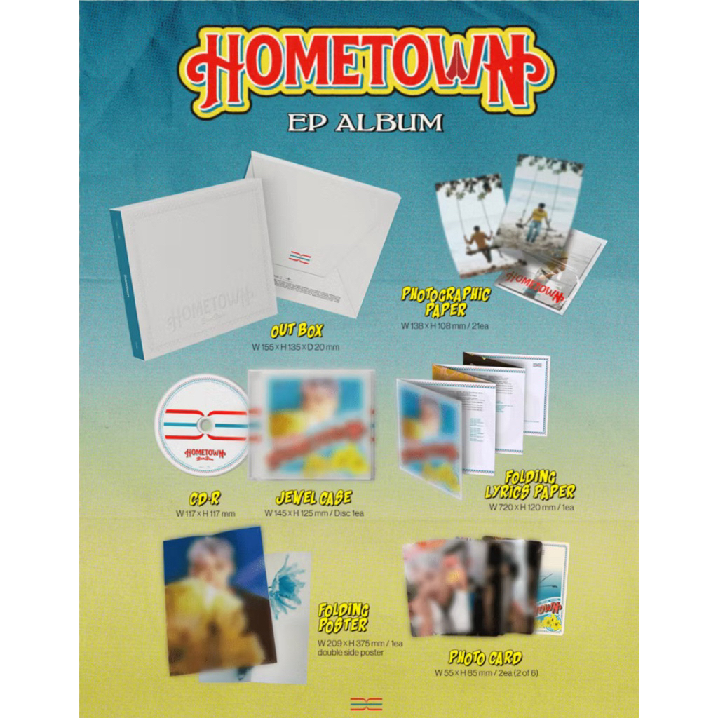 [พร้อมส่ง] อัลบั้ม BAMBAM HOMETOWN (รอบไซน์ไม่มีการ์ดพิเศษ)