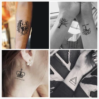 เซ็ท 30 แผ่น แทททูสไตล์ญี่ปุ่น ลายดอกไม้ ลายเท่ๆ(รอยสักชั่วคราว) sticker tattoo