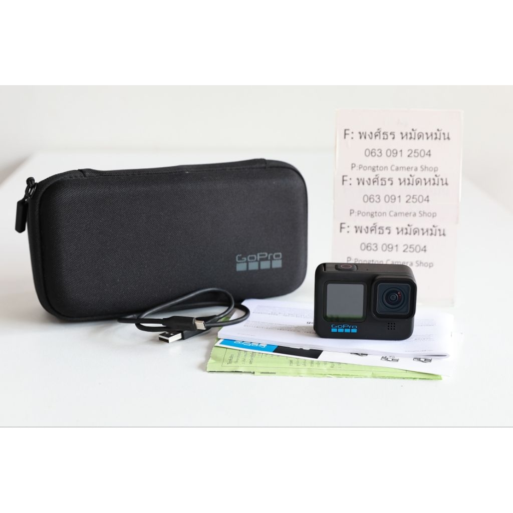 GOPRO 10 BLACK สภาพสวยๆ