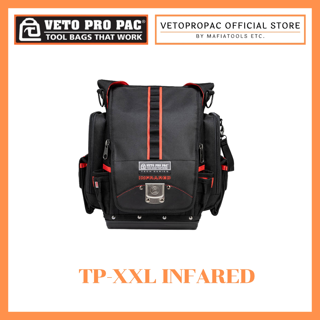 กระเป๋าเครื่องมือช่าง VETOPROPAC TP XXL INFARED (NEW2025)