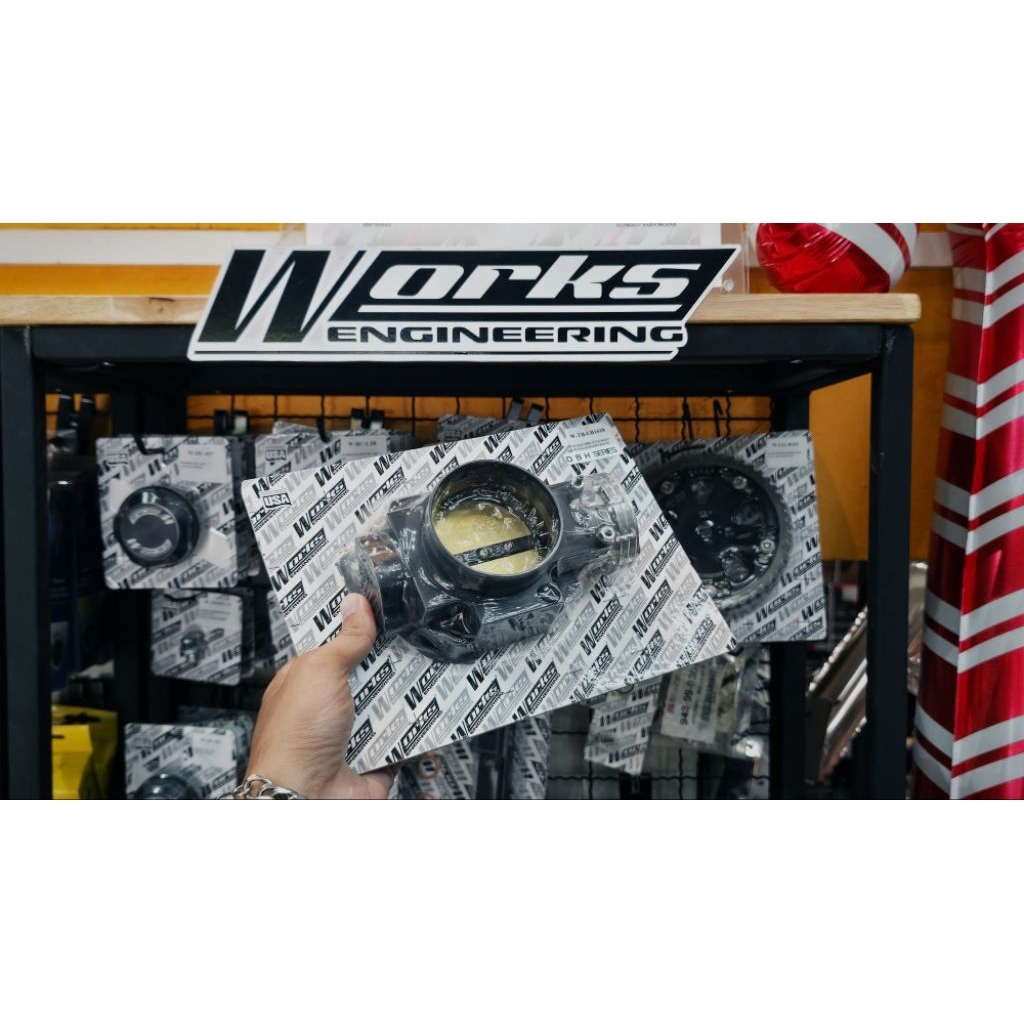 Works engineering usa Throttle Body ลิ้นปีกผีเสื้อ 70mm แท้