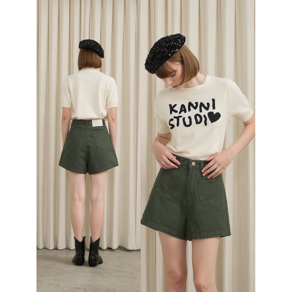 KANNI - CUPCAKE DENIM SHORTS