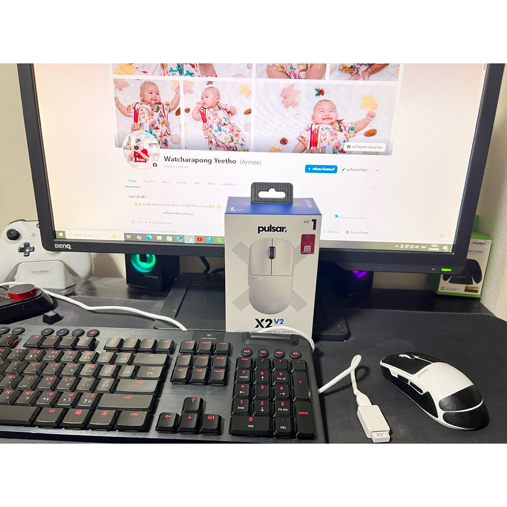Pulsar X2V2 mini wireless มือ2